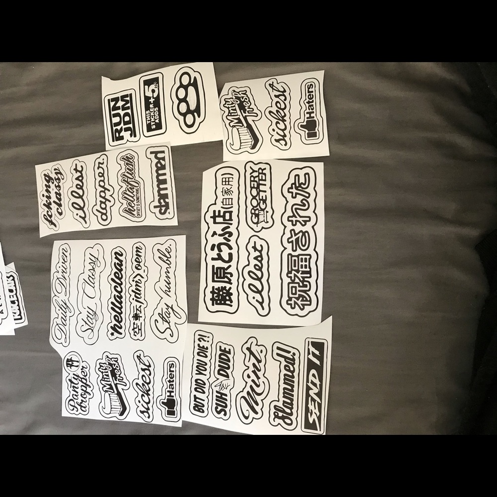 25 Random JDM Stickers / Decals Lot - Picture 3 of 5